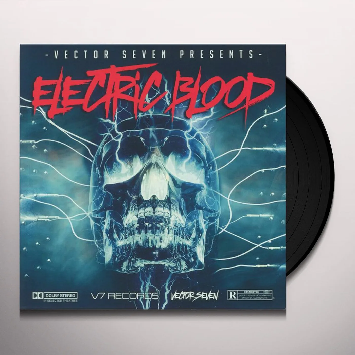 Vector Seven Electric Blood Vinyl Record