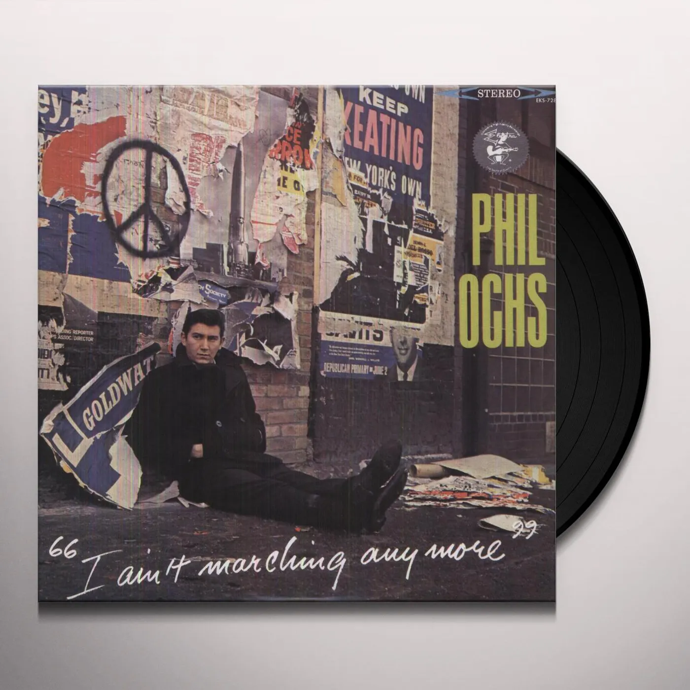 Phil Ochs AIN'T MARCHING ANYMORE Vinyl Record