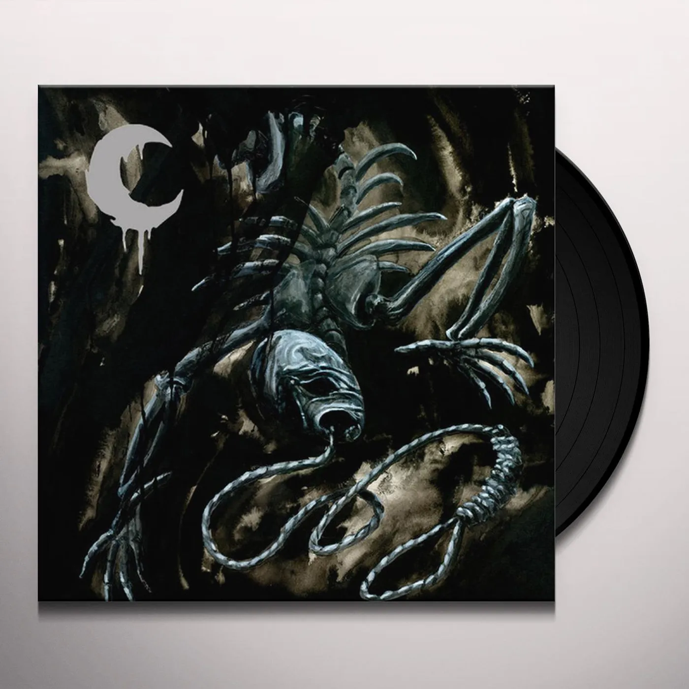 Leviathan SILHOUETTE IN SPLINTERS (140G/CLEAR/BLACK SPLATTER VINYL) Vinyl Record