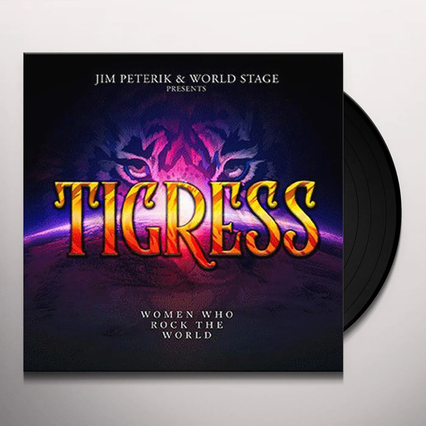 Jim Peterik And World Stage TIGRESS - WOMEN WHO ROCK THE WORLD (2LP/ORANGE VINYL) Vinyl Record