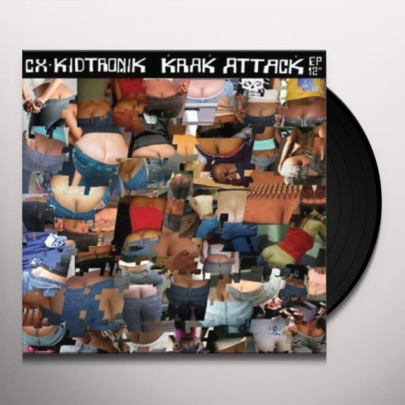 CX Kidtronik KRAK ATTAK EP Vinyl Record