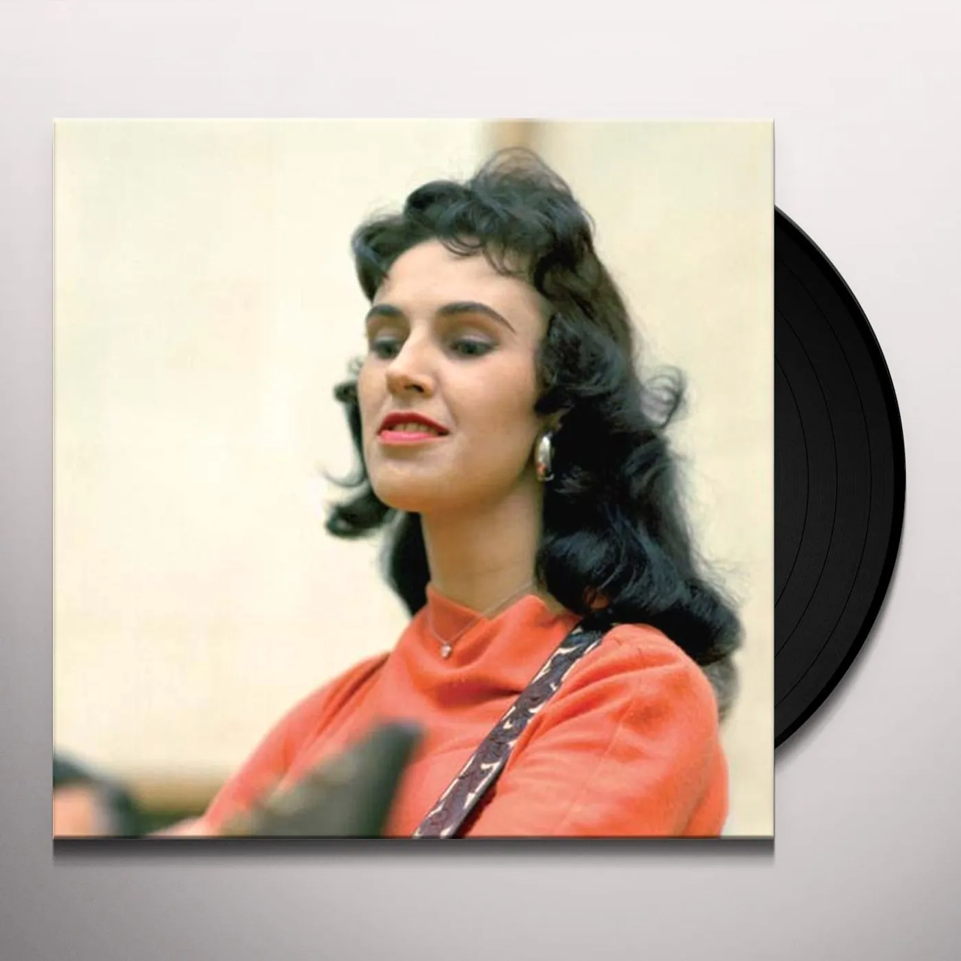 Wanda Jackson THERE'S PARTY GOIN' ON Vinyl Record - Spain Release