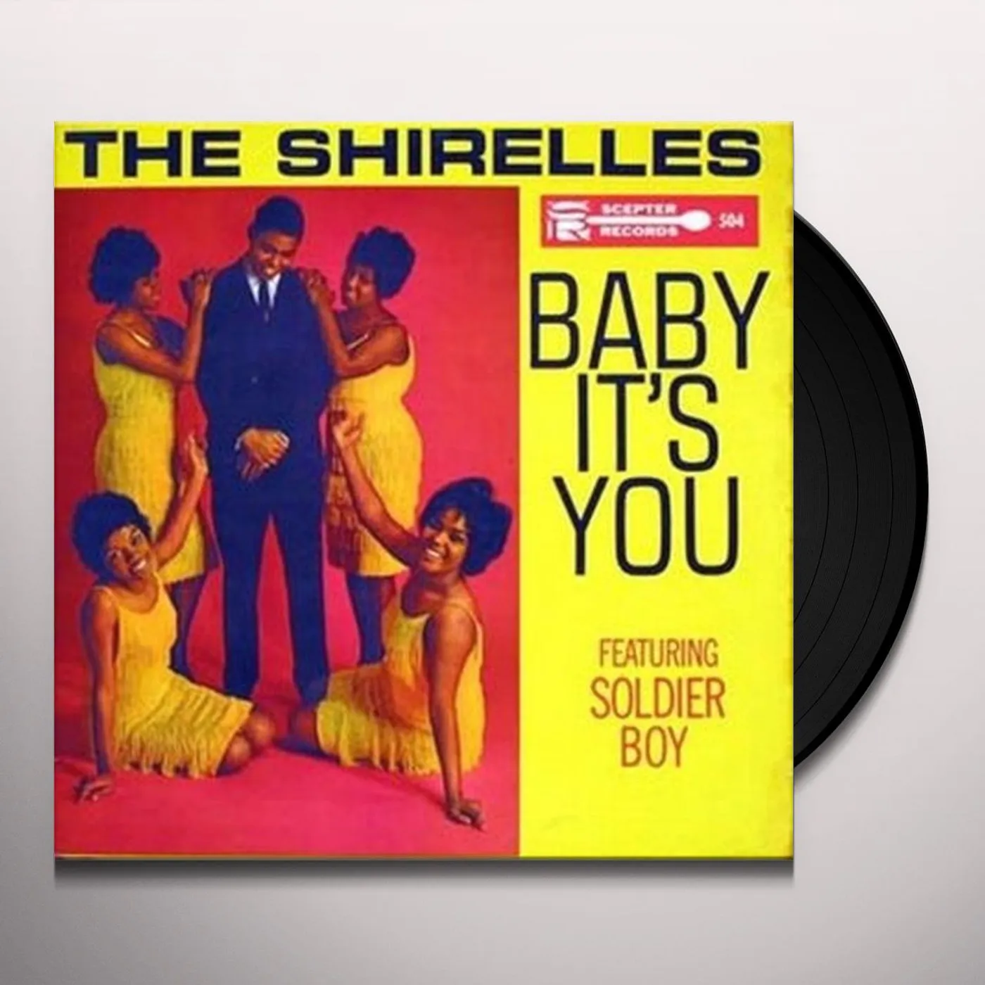 The Shirelles BABY IT'S YOU Vinyl Record - Spain Release
