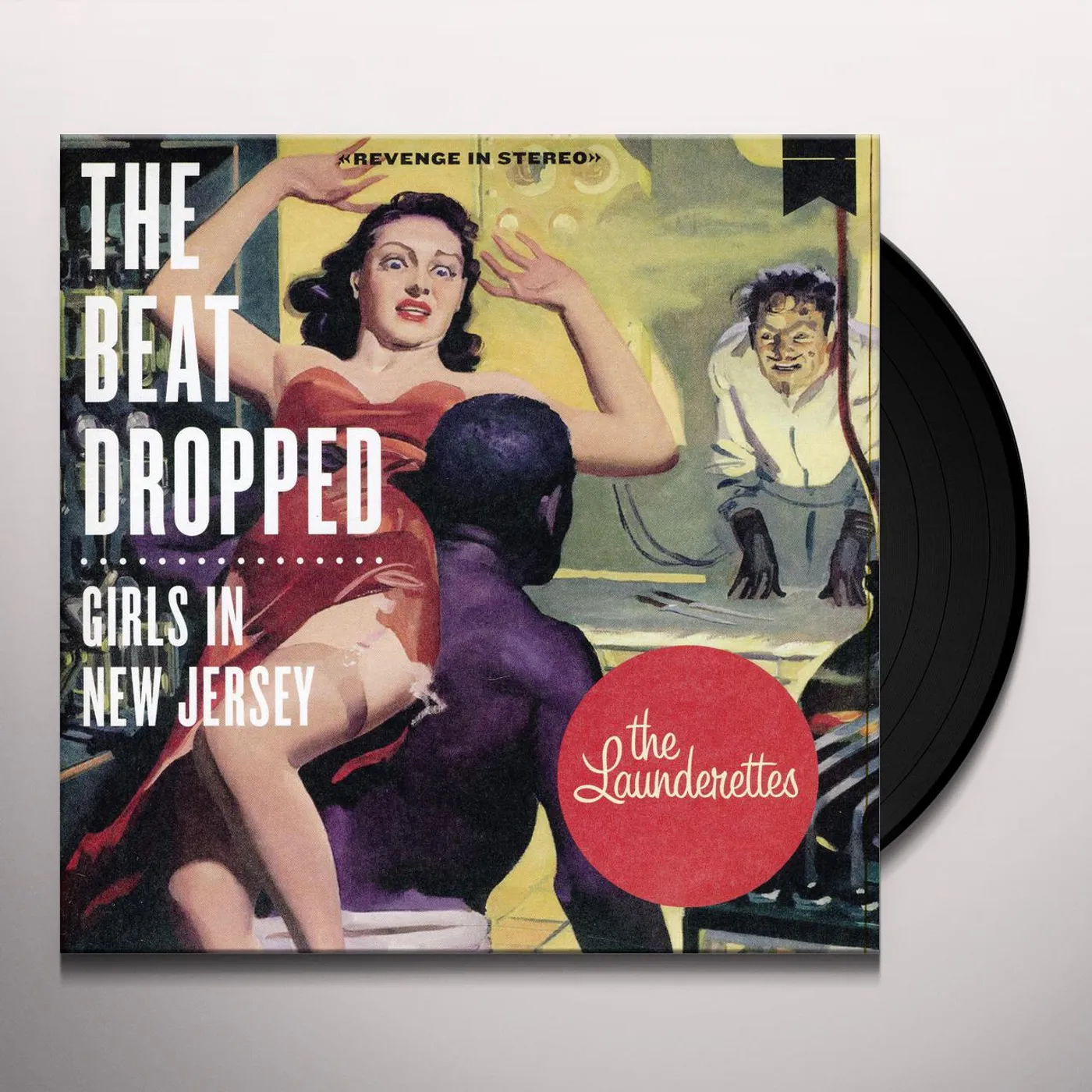 The Launderettes BEAT DROPPED / GIRLS IN NEW JERSEY Vinyl Record