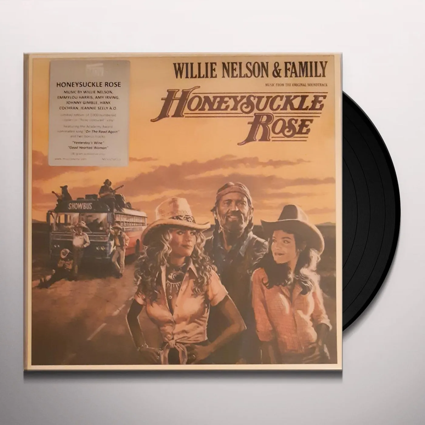 Willie Nelson & Family HONEYSUCKLE ROSE / Original Soundtrack Vinyl Record