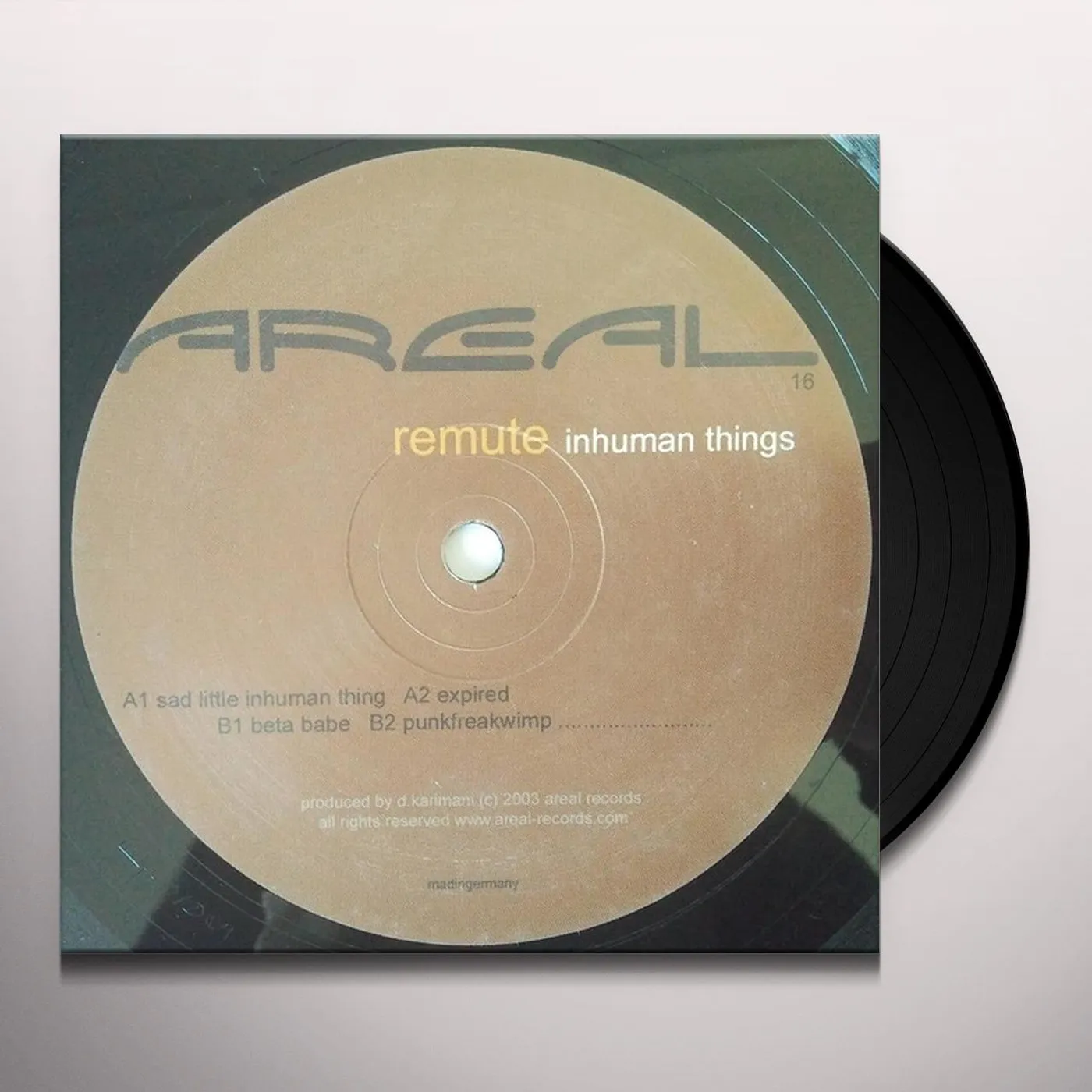 Remute Inhuman Things Vinyl Record