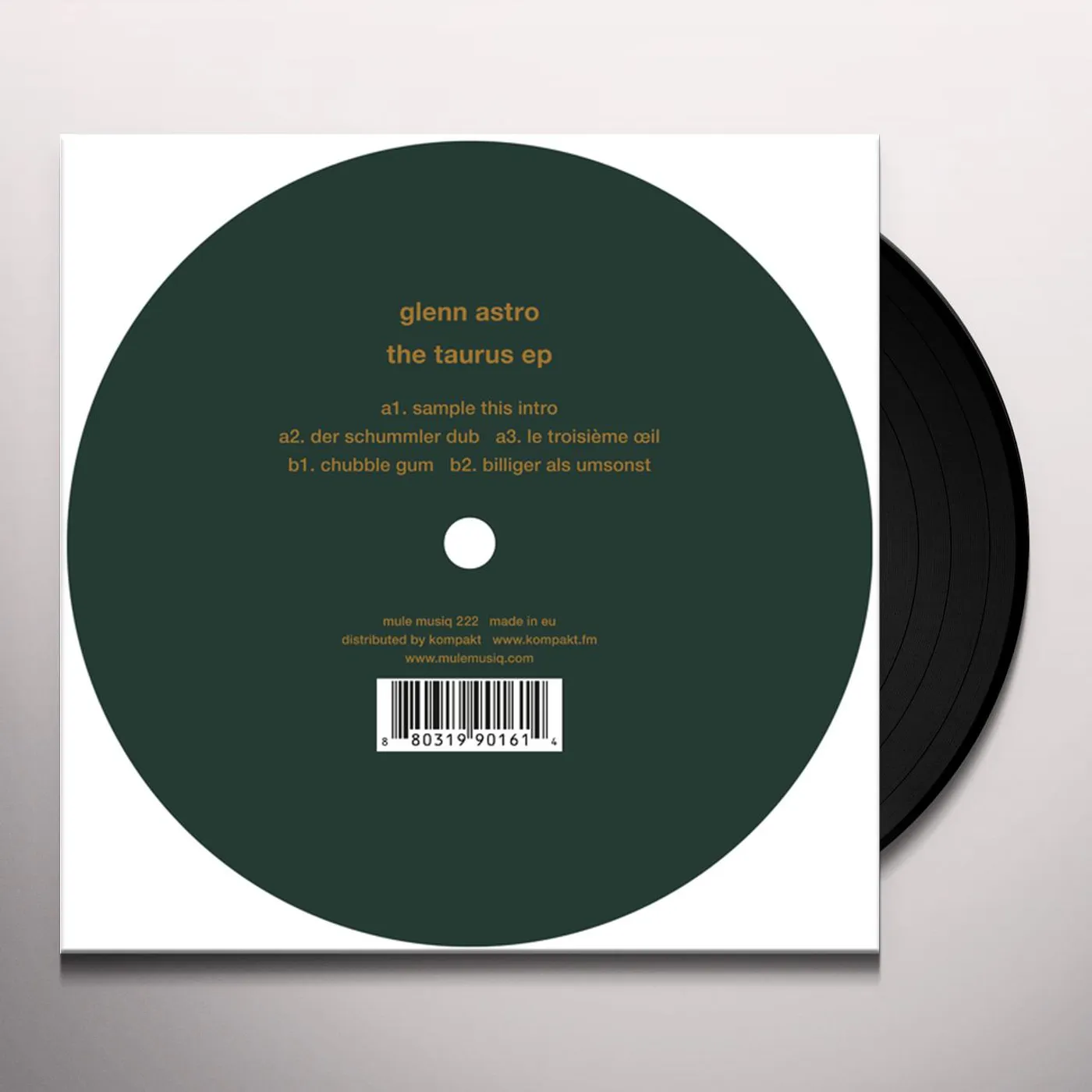 Glenn Astro TAURUS Vinyl Record