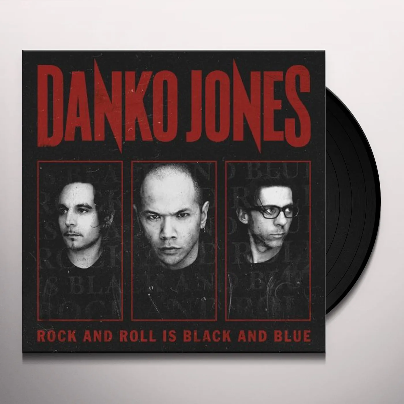 Danko Jones Rock And Roll Is Black And Blue Vinyl Record