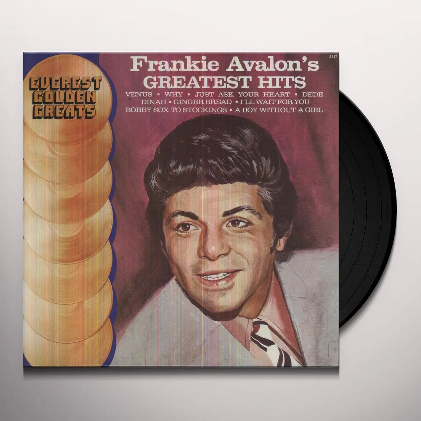 Frankie Avalon Greatest Hits Vinyl Record