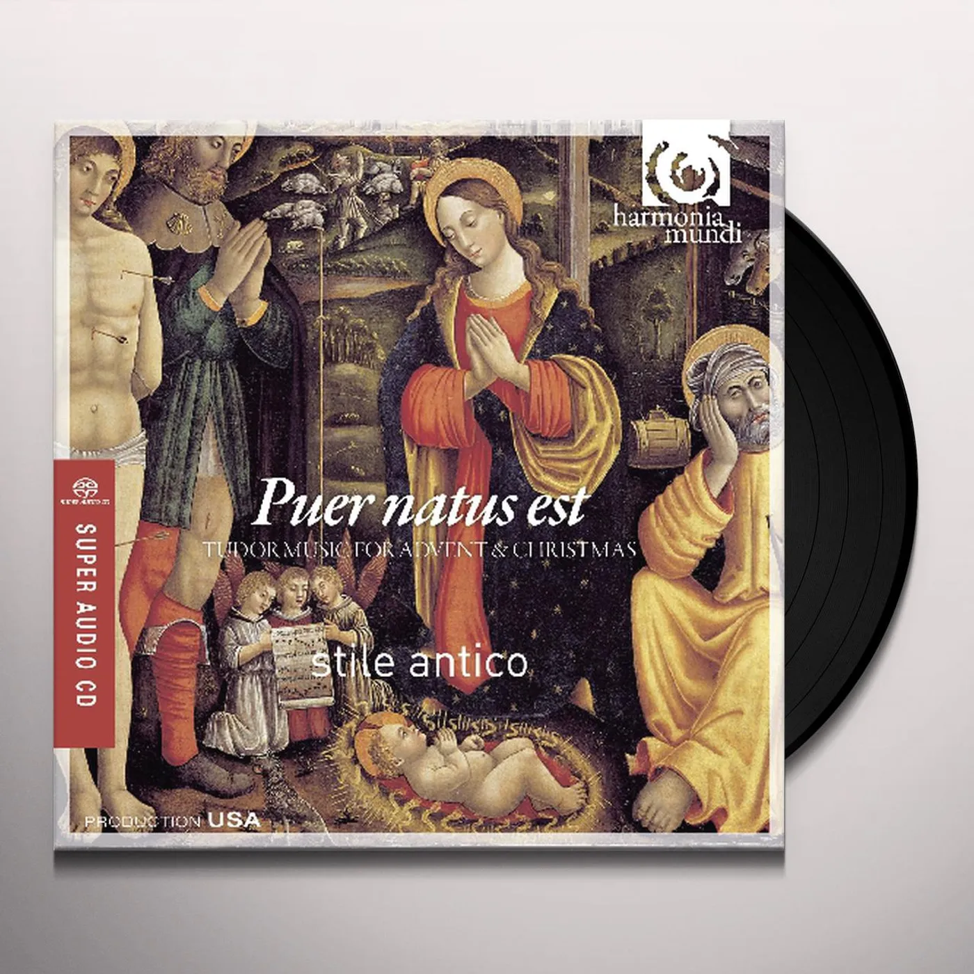 Stile Antico PUER NATUS EST - TUDOR MUSIC FOR ADVENT & XMAS Vinyl Record