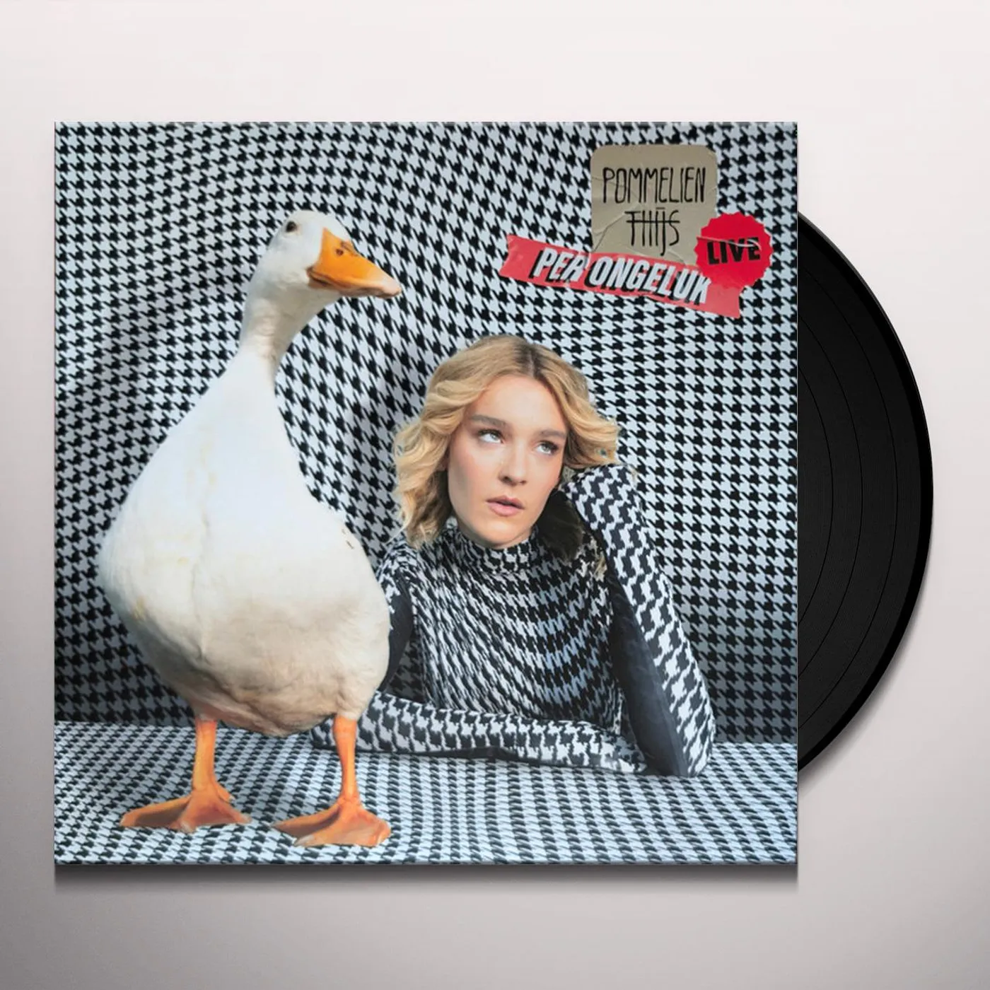 Pommelien Thijs Per Ongeluk Live Vinyl Record