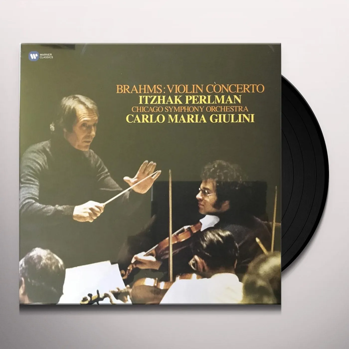 Itzhak Perlman Brahms: Violin Concerto Vinyl Record