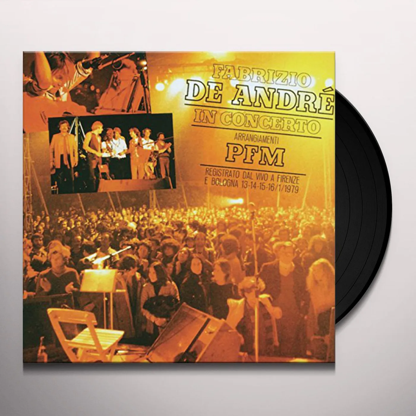 Fabrizio De André ARRANGIAMENTI PFM VOL 1 Vinyl Record