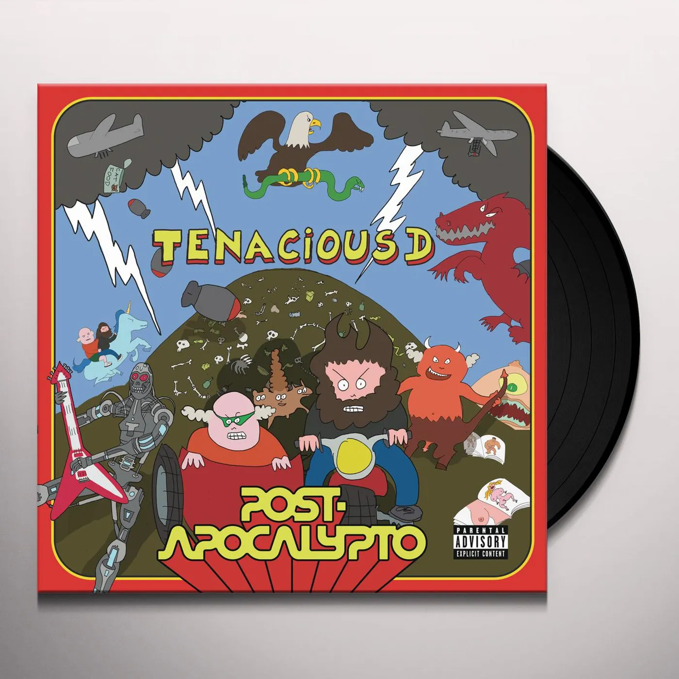 Tenacious D POST-APOCALYPTO (PA) (PICTURE DISC) Vinyl Record