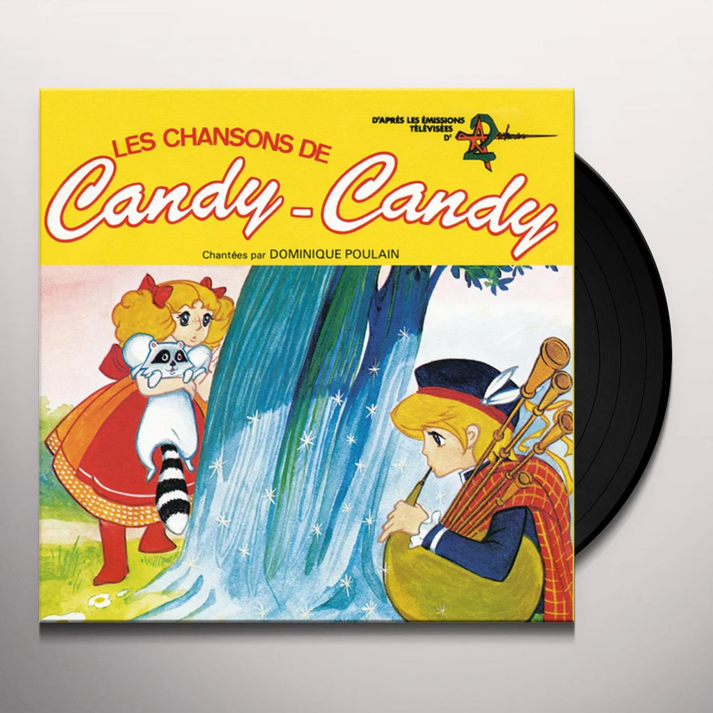 Dominique Poulain LES CHANSONS DE CANDY CANDY Vinyl Record
