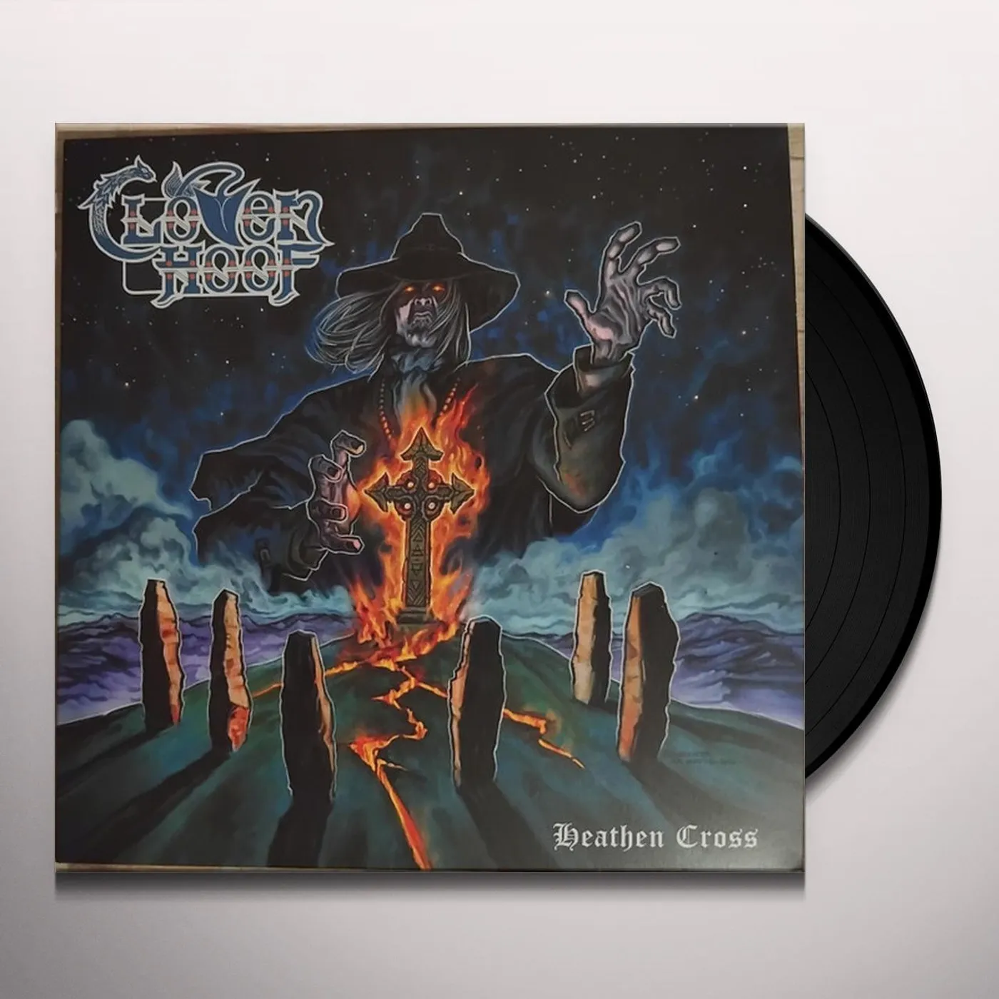 Cloven Hoof HEATHEN CROSS Vinyl Record