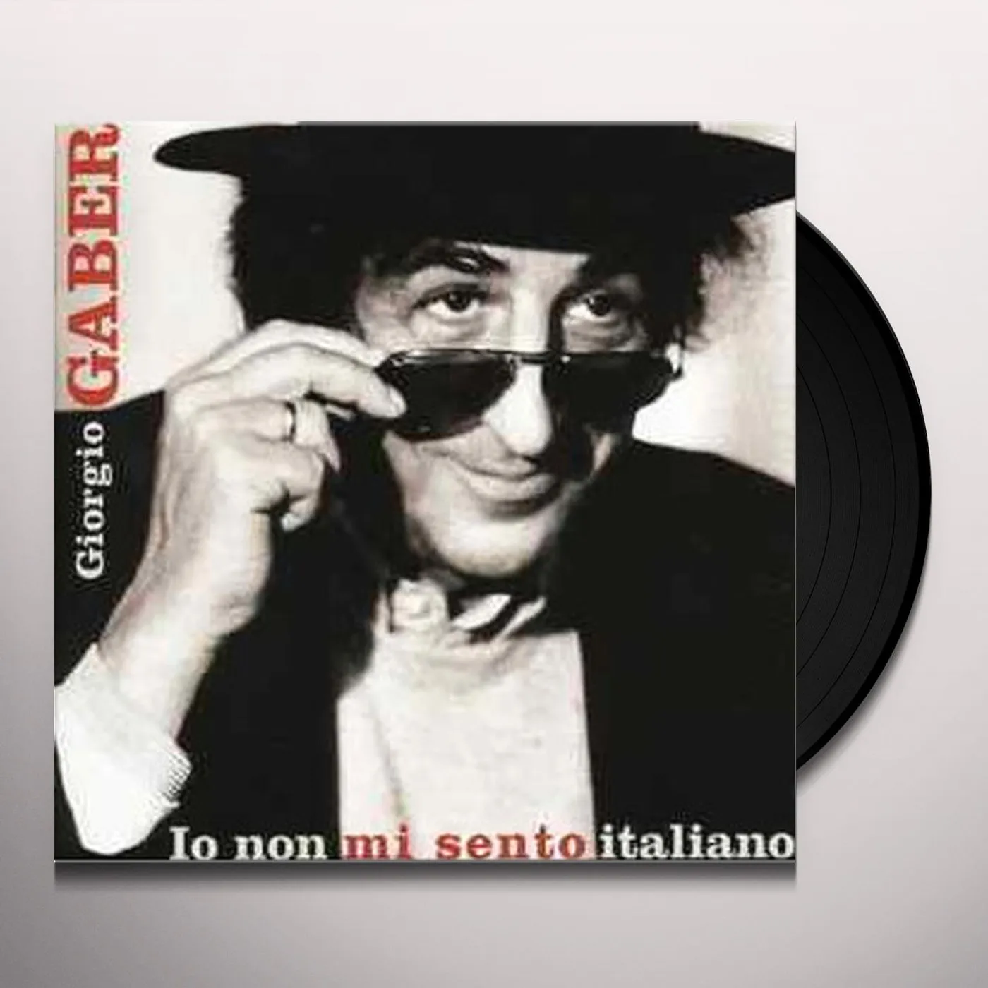 Giorgio Gaber IO NON MI SENTO ITALIANO Vinyl Record