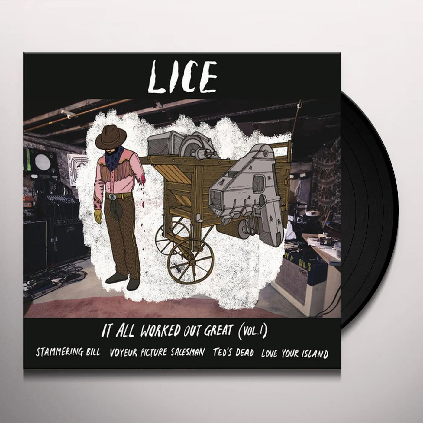 LICE IT ALL WORKED OUT GREAT 1 Vinyl Record