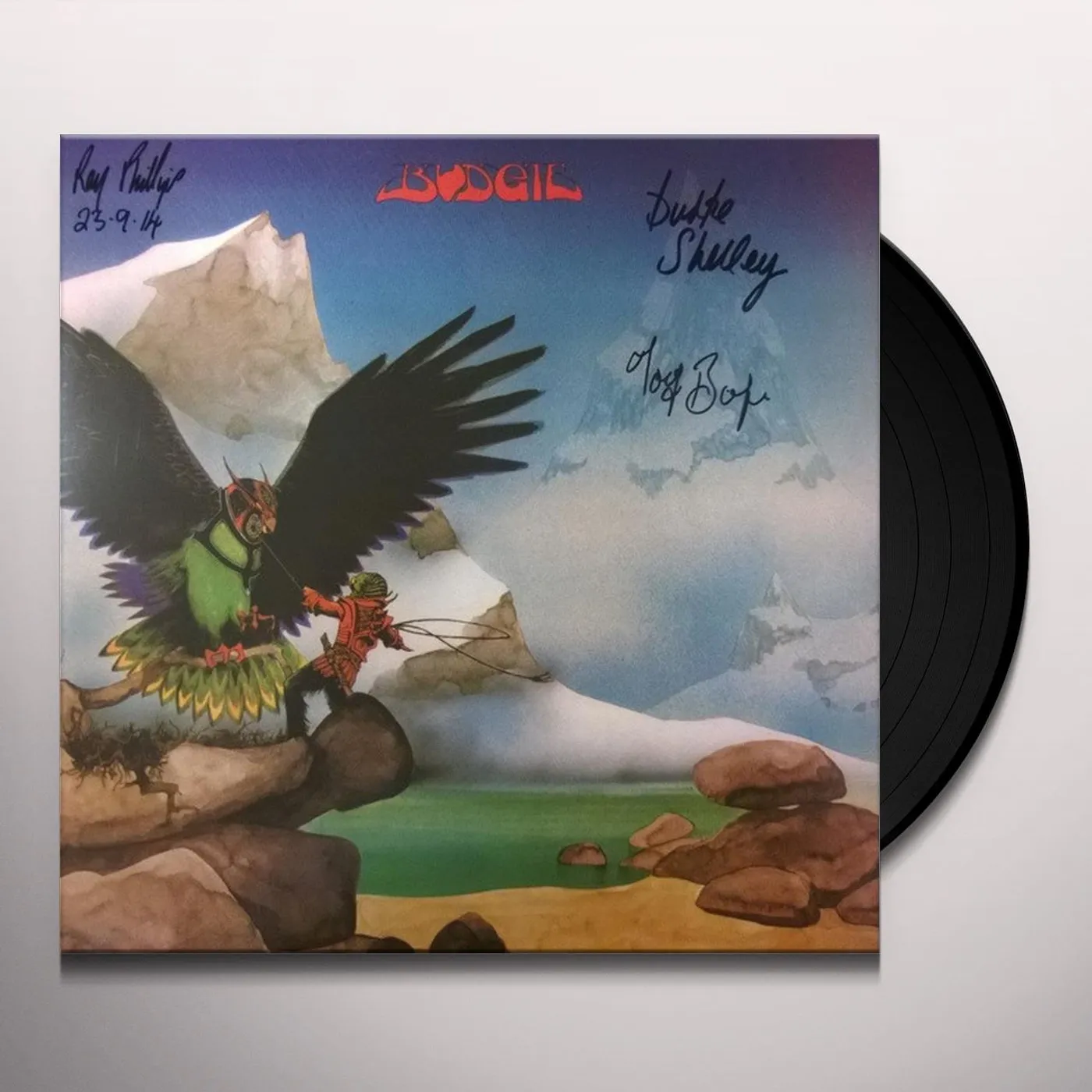 Budgie Never Turn Your Back On A Friend Vinyl Record