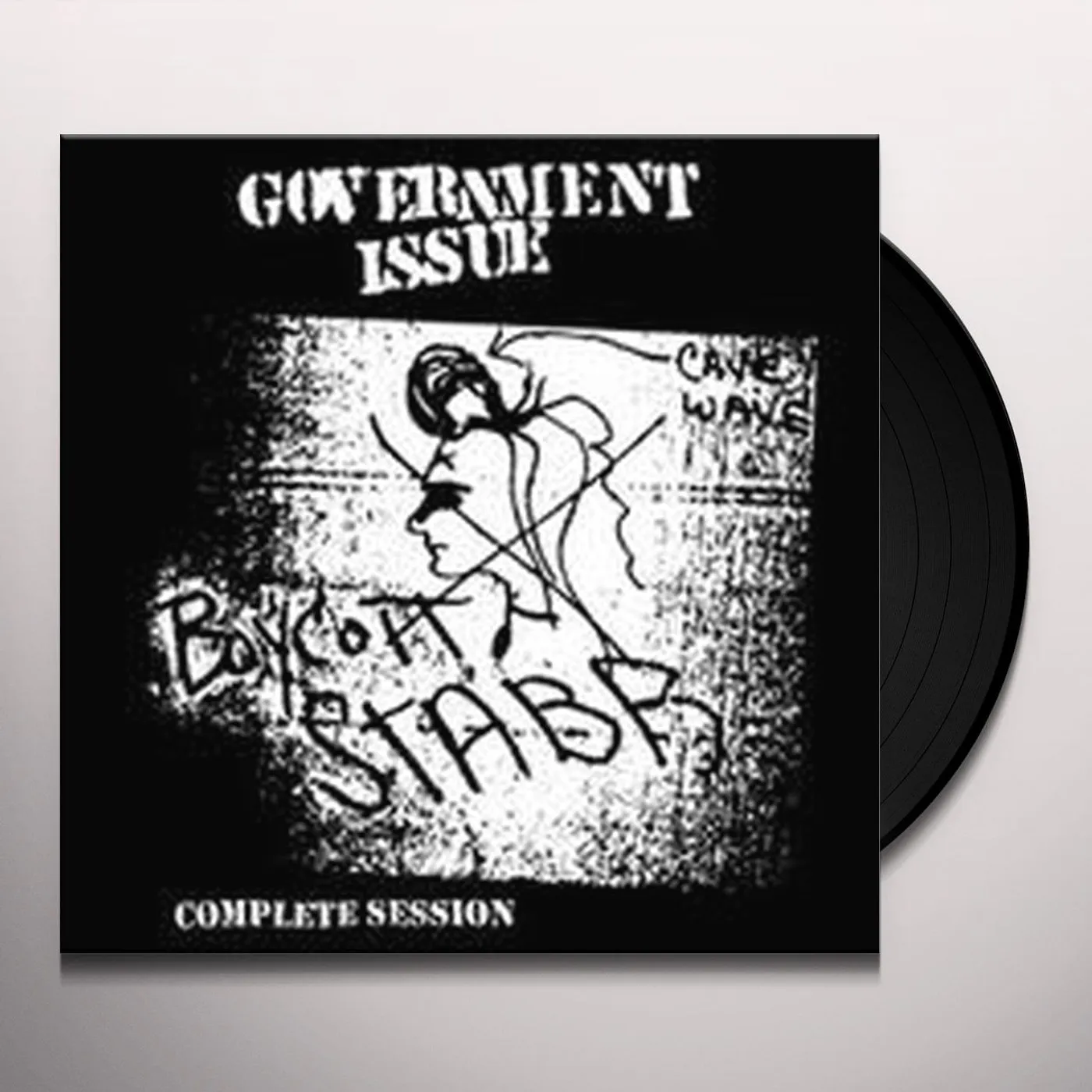 Government Issue BOYCOTT STABB COMPLETE SESSION Vinyl Record