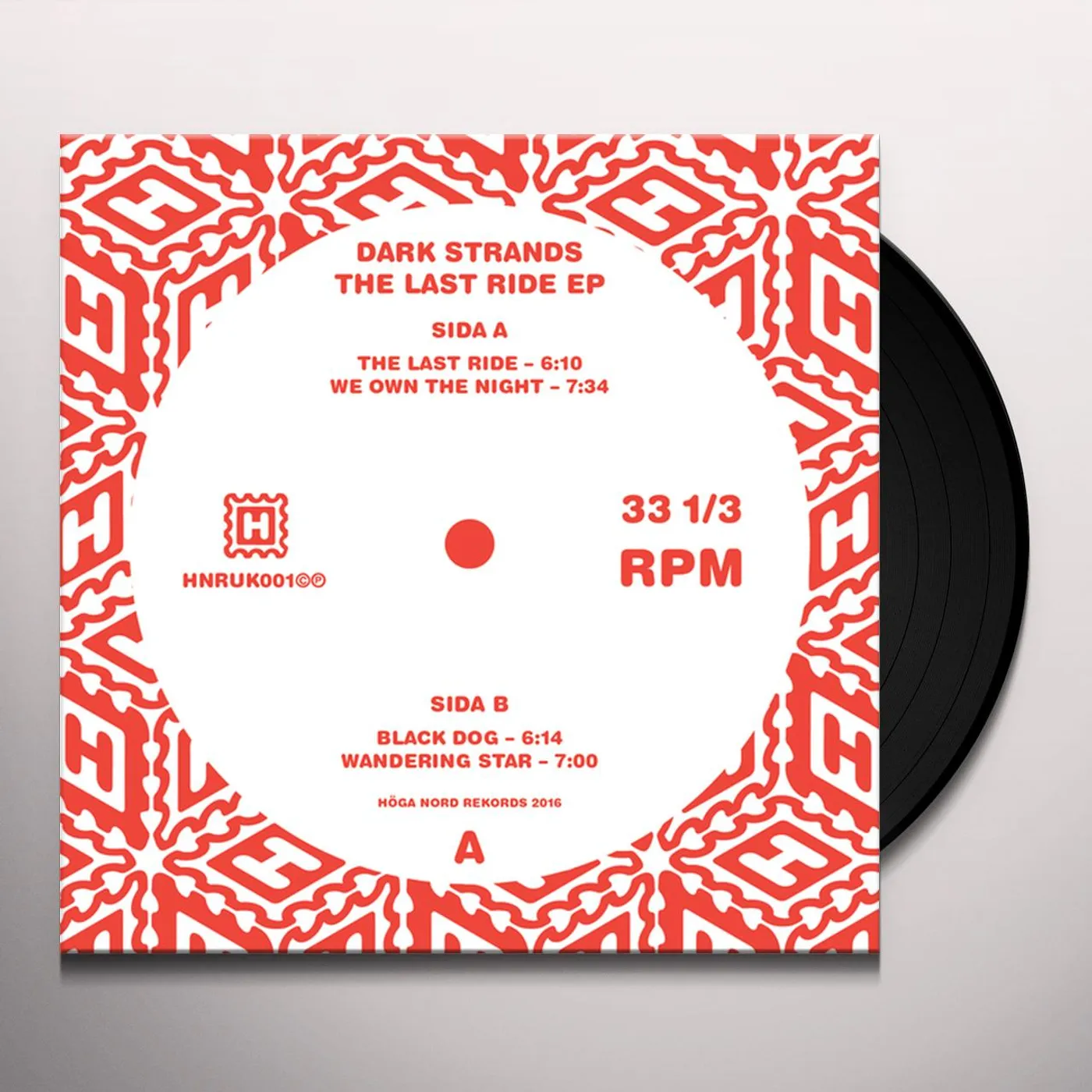 Dark Strands LAST RIDE Vinyl Record