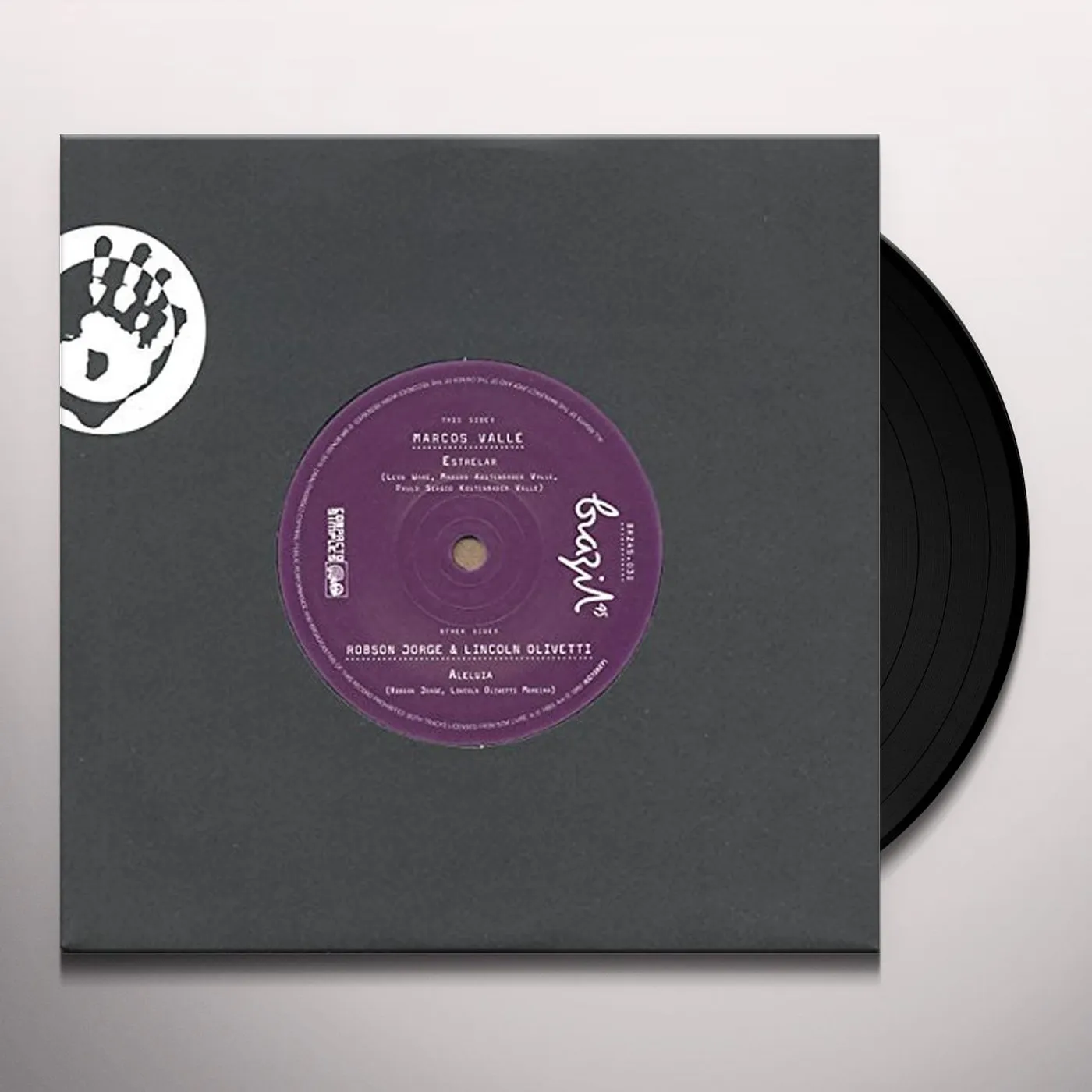 Robson Jorge ALELUIA / ESTRELAR Vinyl Record