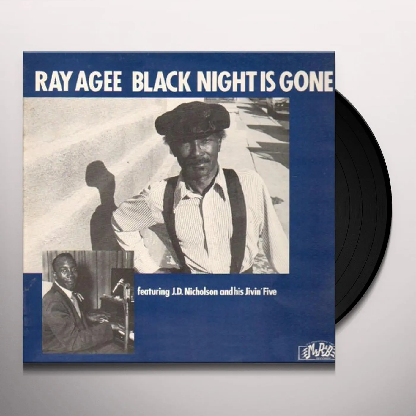 Ray Agee Black Night is Gone Vinyl Record