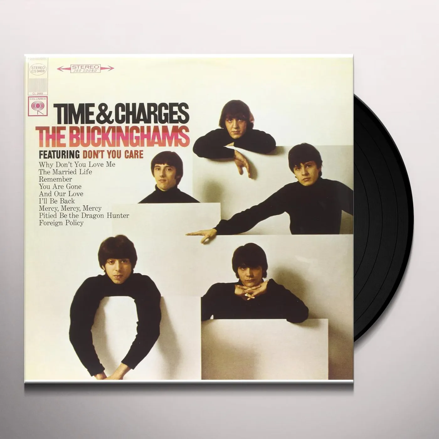 The Buckinghams Time & Charges Vinyl Record