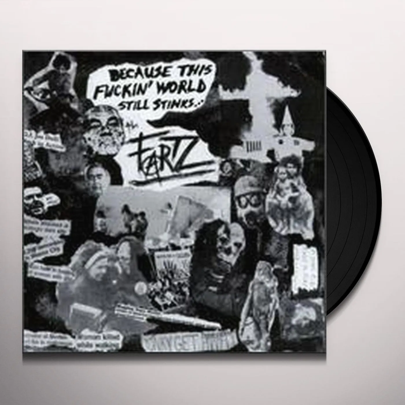 The Fartz BECAUSE THIS FUCKIN WORLD STILL STINKS Vinyl Record