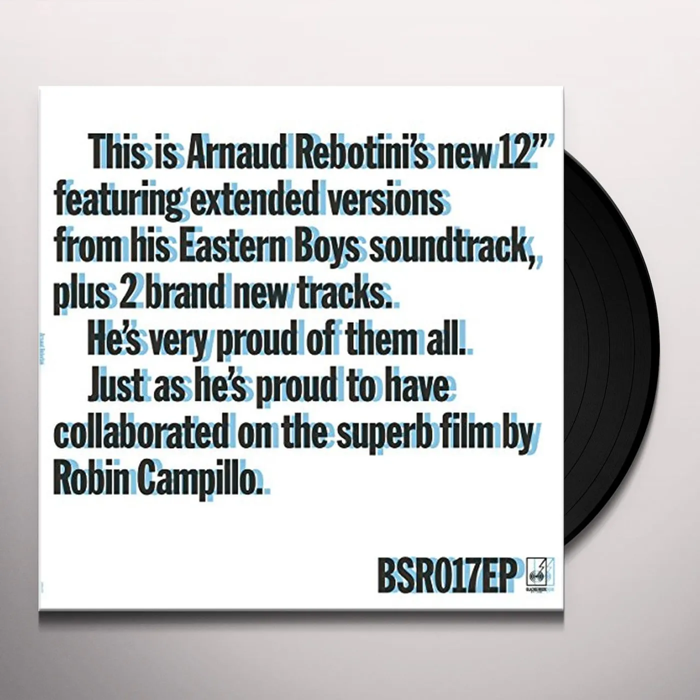 Arnaud Rebotini Eastern Boys Extended Vinyl Record