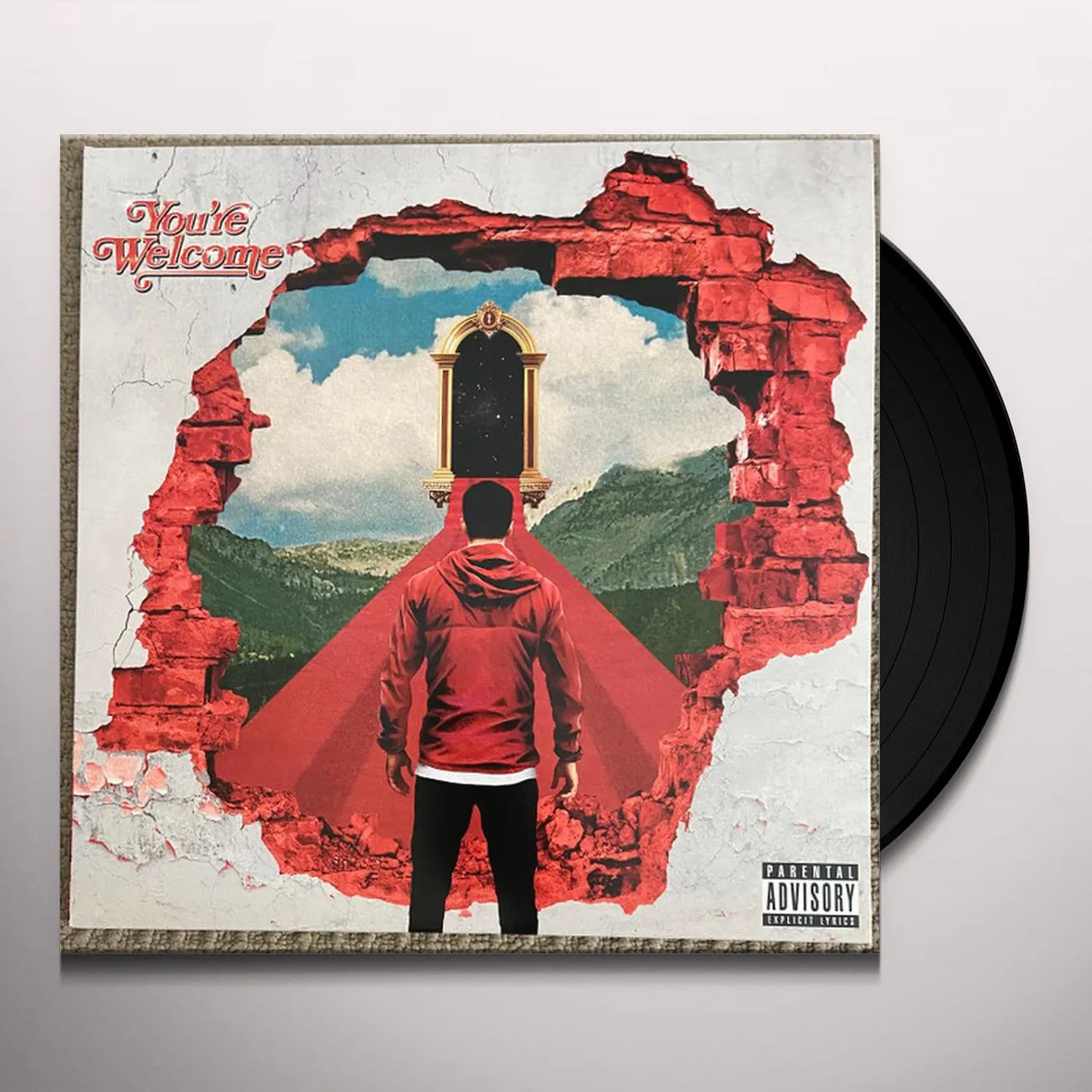 A Day To Remember YOU'RE WELCOME (APPLE RED VINYL) (I) Vinyl Record