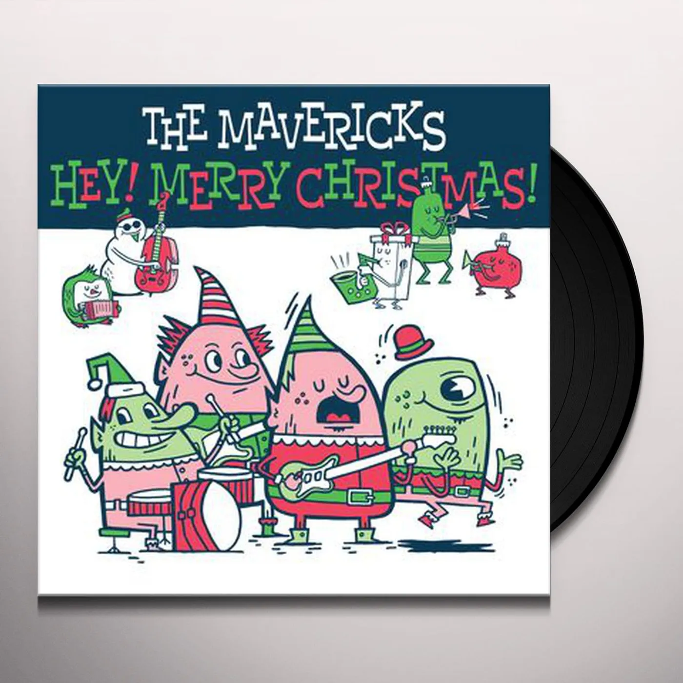 Mavericks HEY! MERRY CHRISTMAS! Vinyl Record