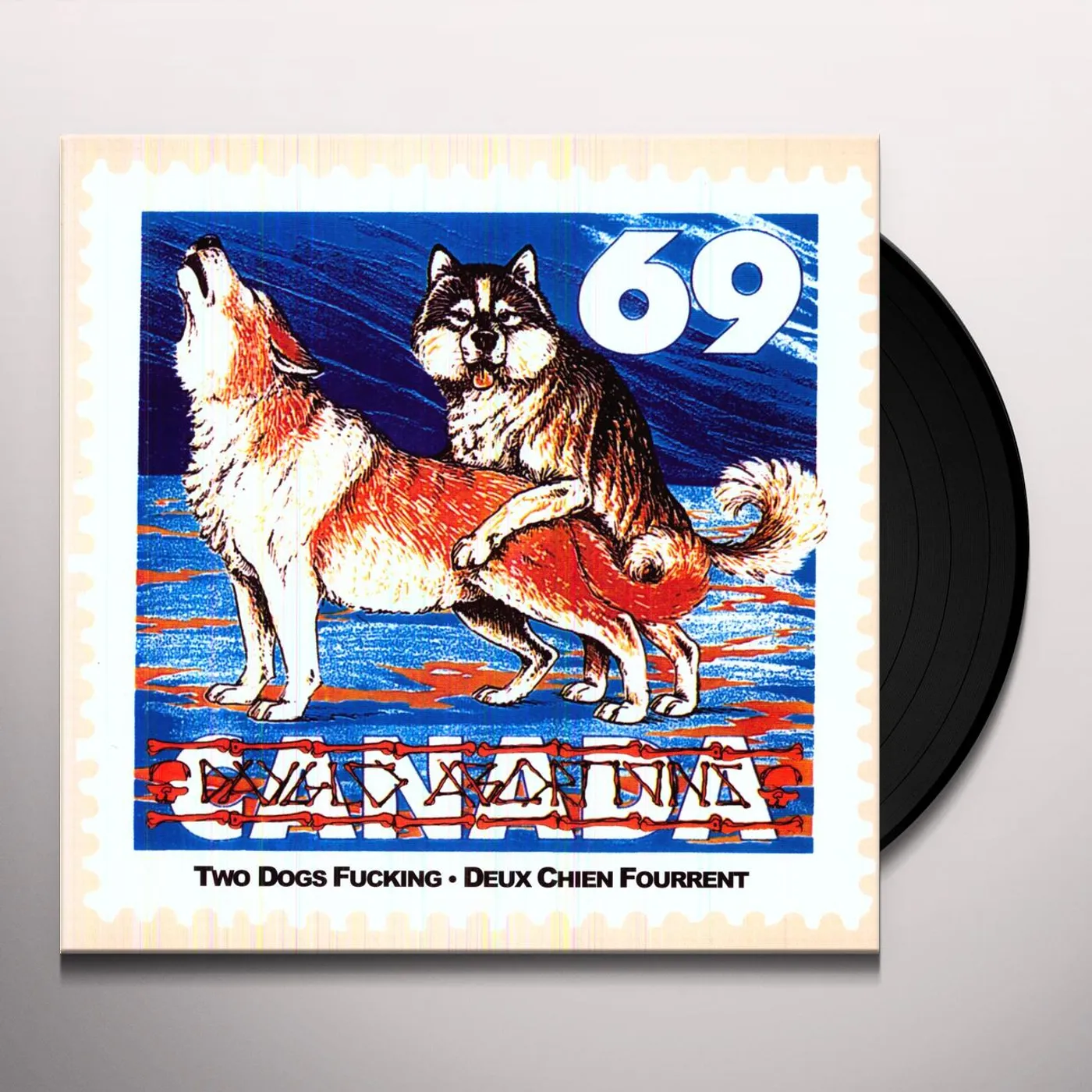 Dayglo Abortions Two Dogs Fucking Vinyl Record