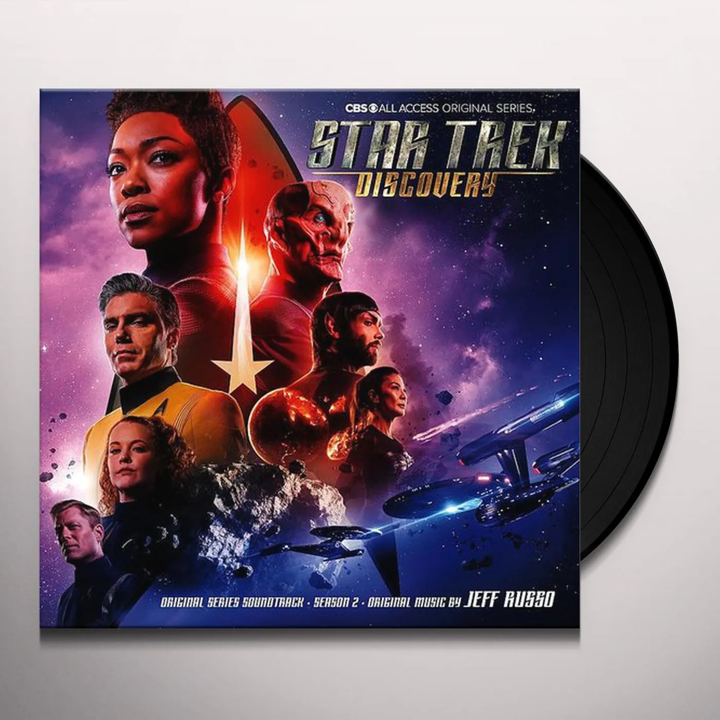 Jeff Russo STAR TREK: DISCOVERY SEASON 2 OST (2LP/INTERSTELLAR SPLATTER VINYL/LIMITED) Vinyl Record