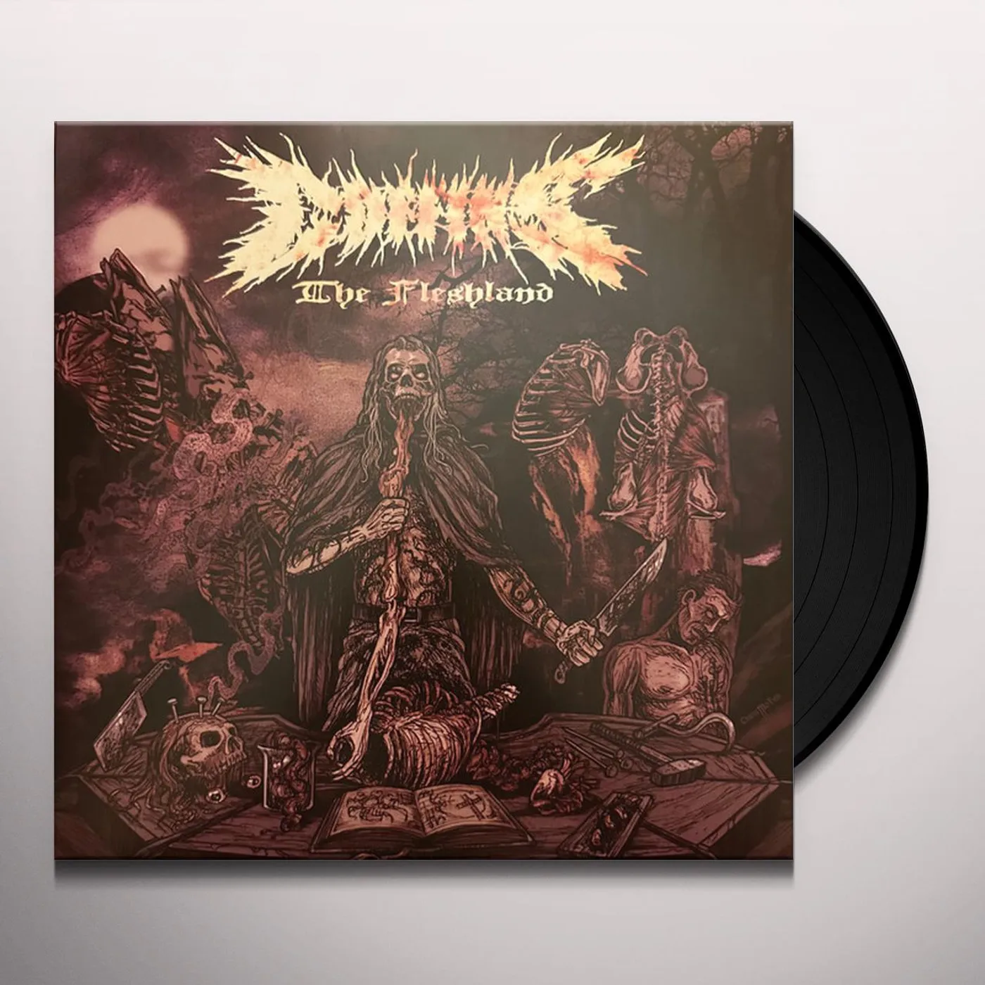 Coffins FLESHLAND Vinyl Record