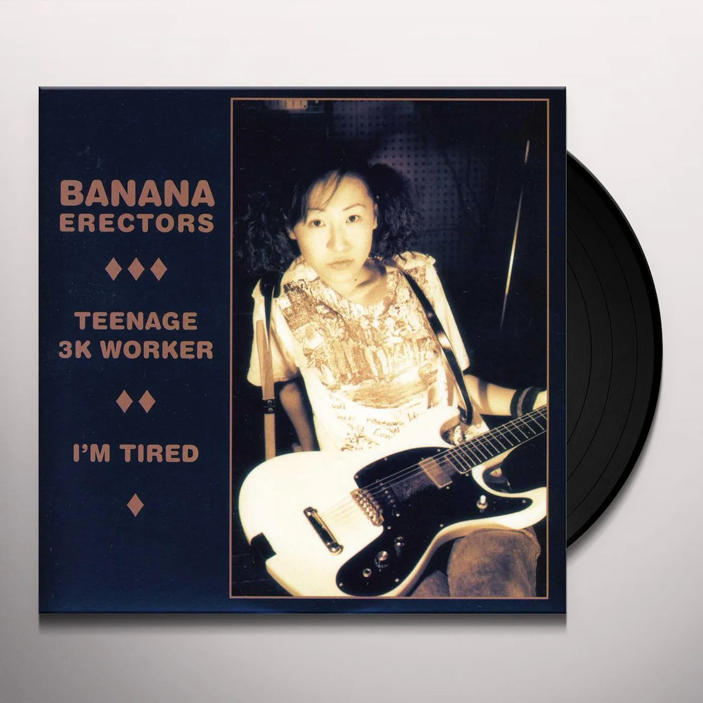 Banana Erectors TEENAGE 3K WORKER Vinyl Record