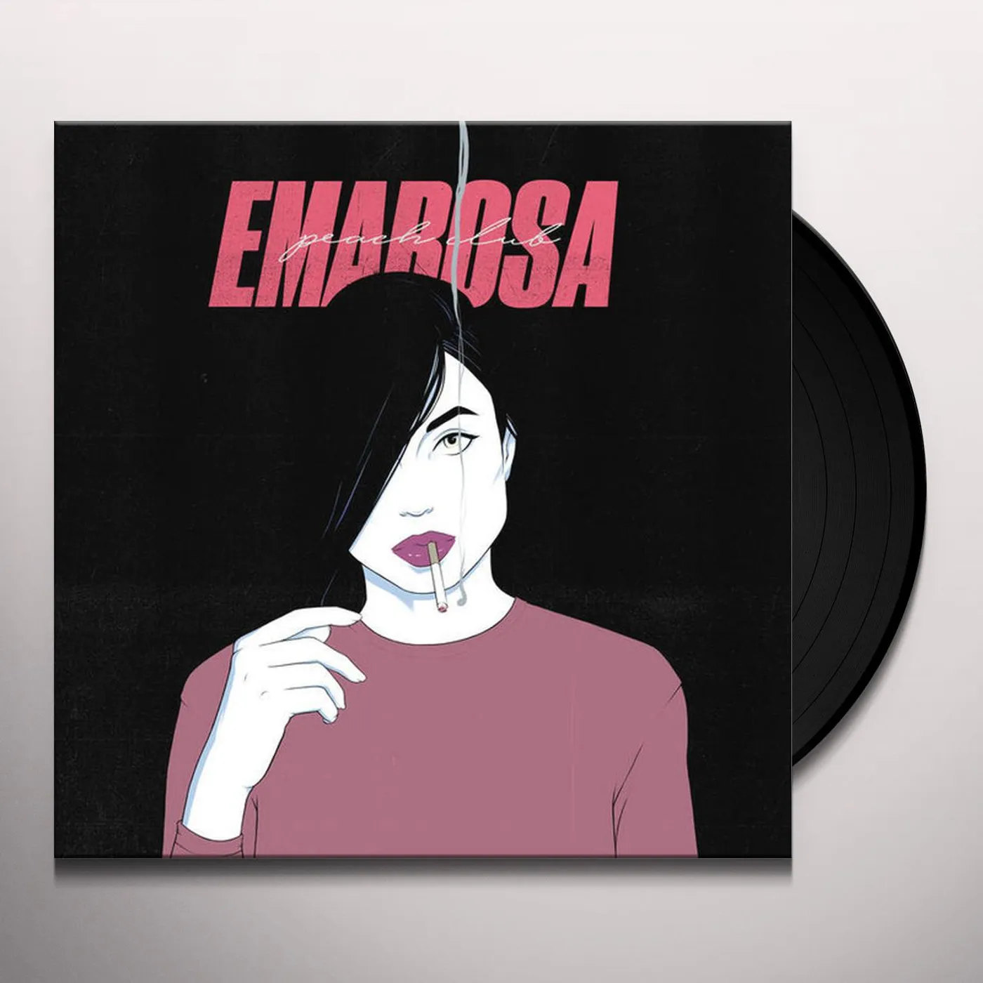 Emarosa PEACH CLUB (HOT PINK VINYL) Vinyl Record