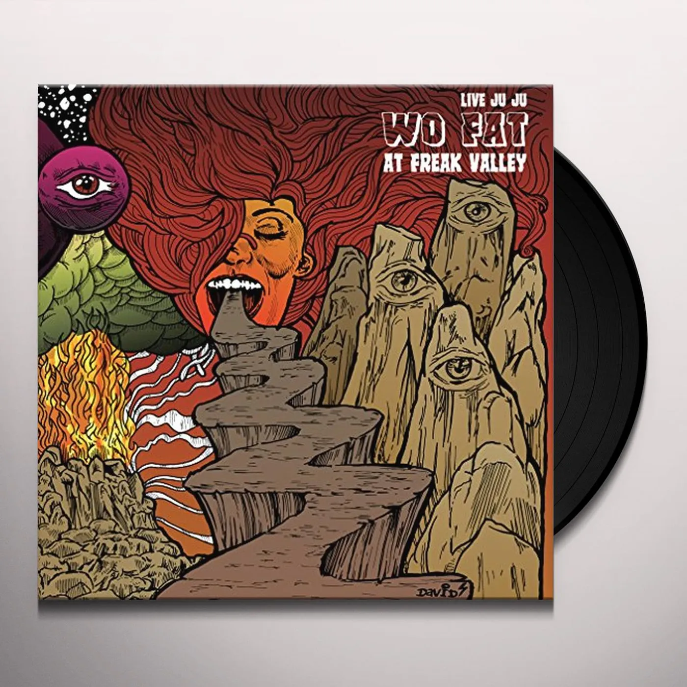 Live Juju: Wo Fat At Freak Valley Vinyl Record