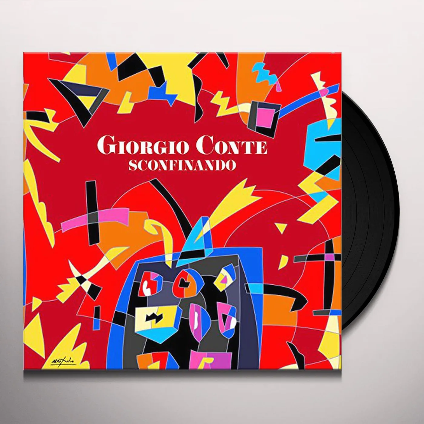 Giorgio Conte Sconfinando Vinyl Record