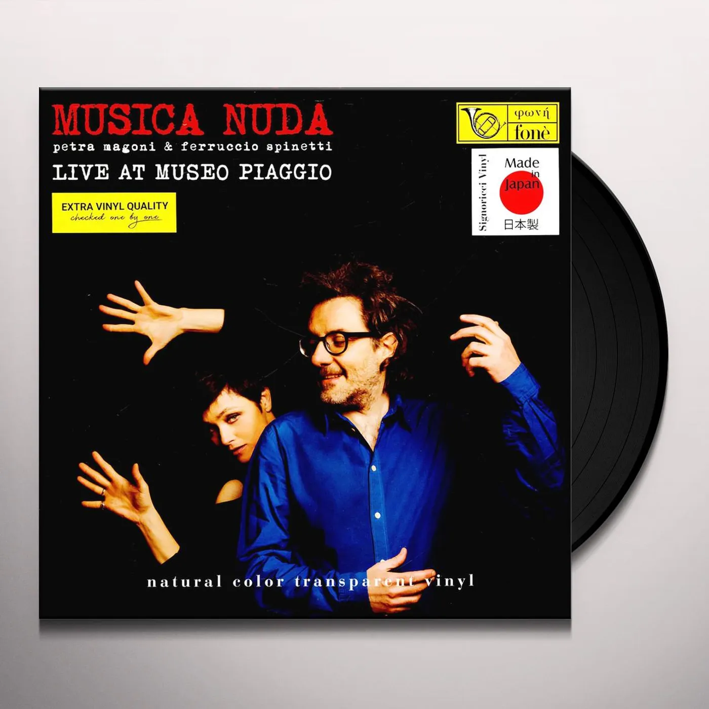 Musica Nuda LIVE AT MUSEO PIAGGIO Vinyl Record