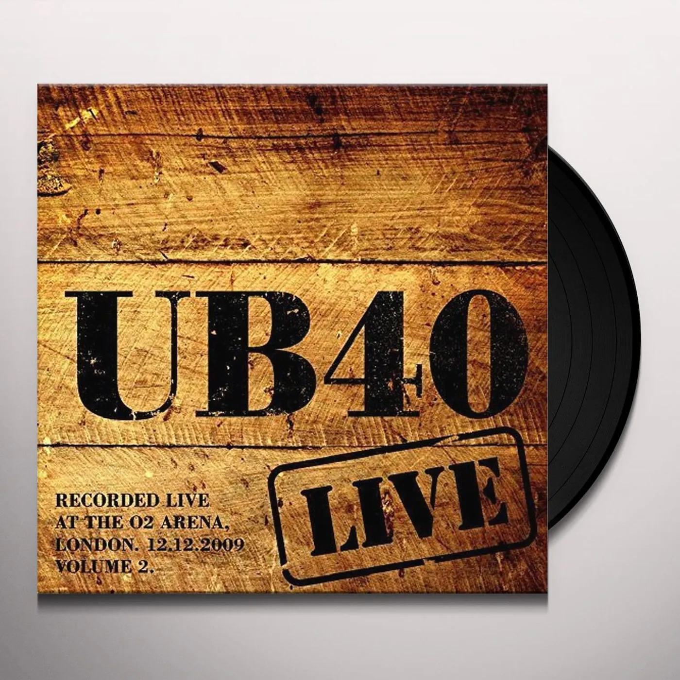 UB40 LIVE 2009: 2 Vinyl Record