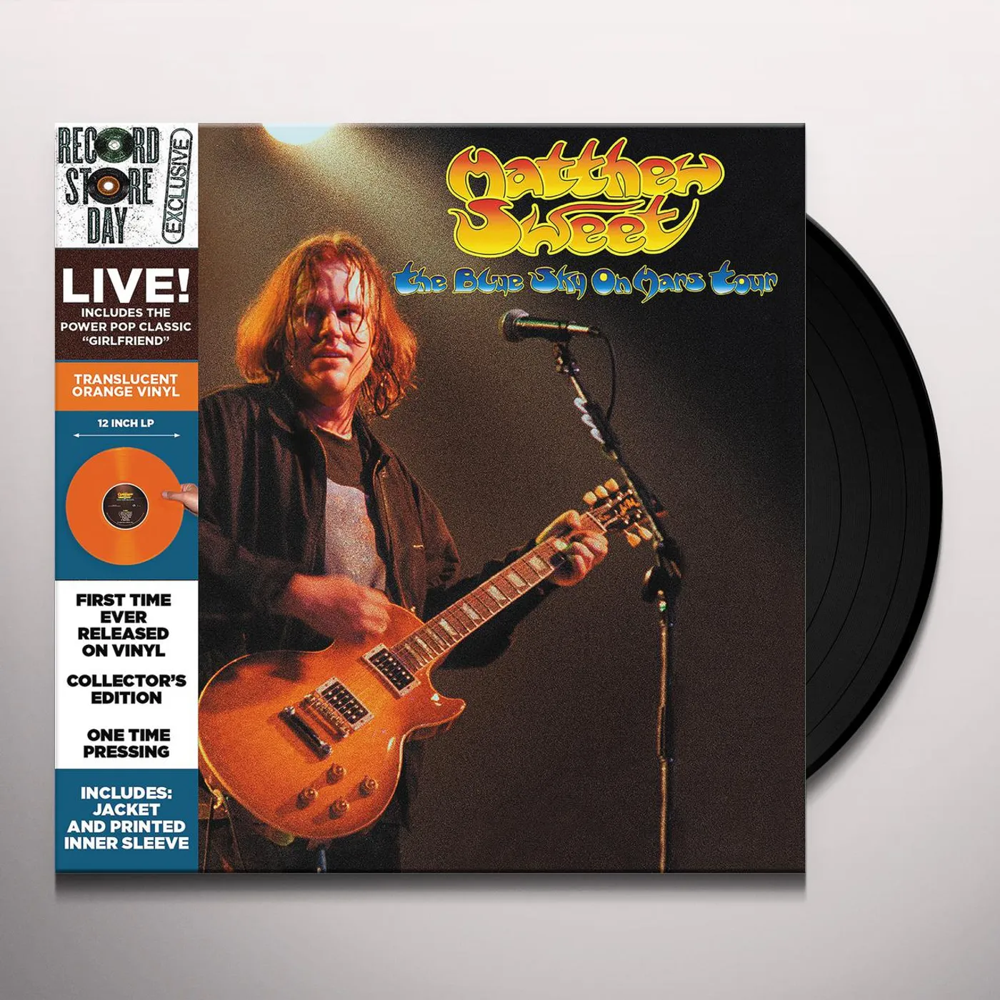 Matthew Sweet BLUE SKY ON MARS TOUR Vinyl Record