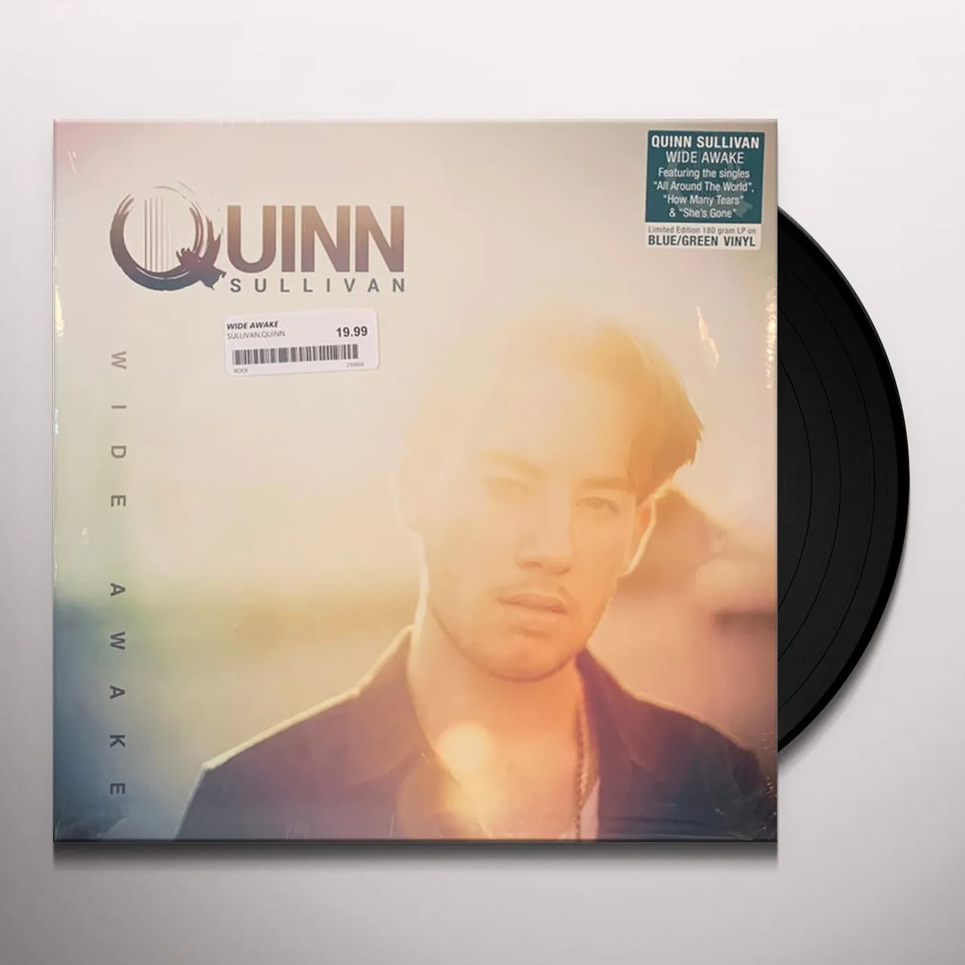 Quinn Sullivan WIDE AWAKE (TEAL VINYL) Vinyl Record