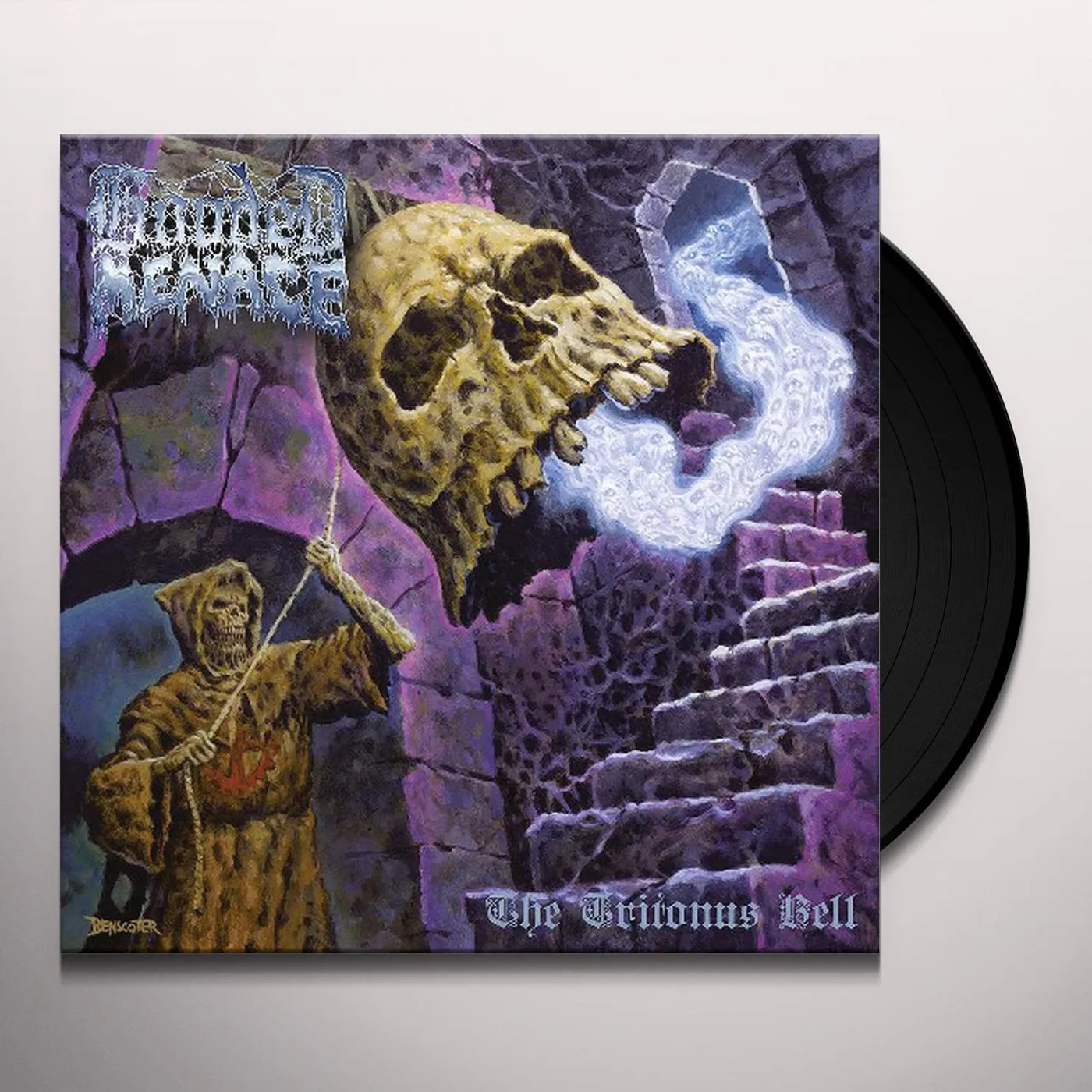 Hooded Menace TRITONUS BELL (PURPLE VINYL) Vinyl Record