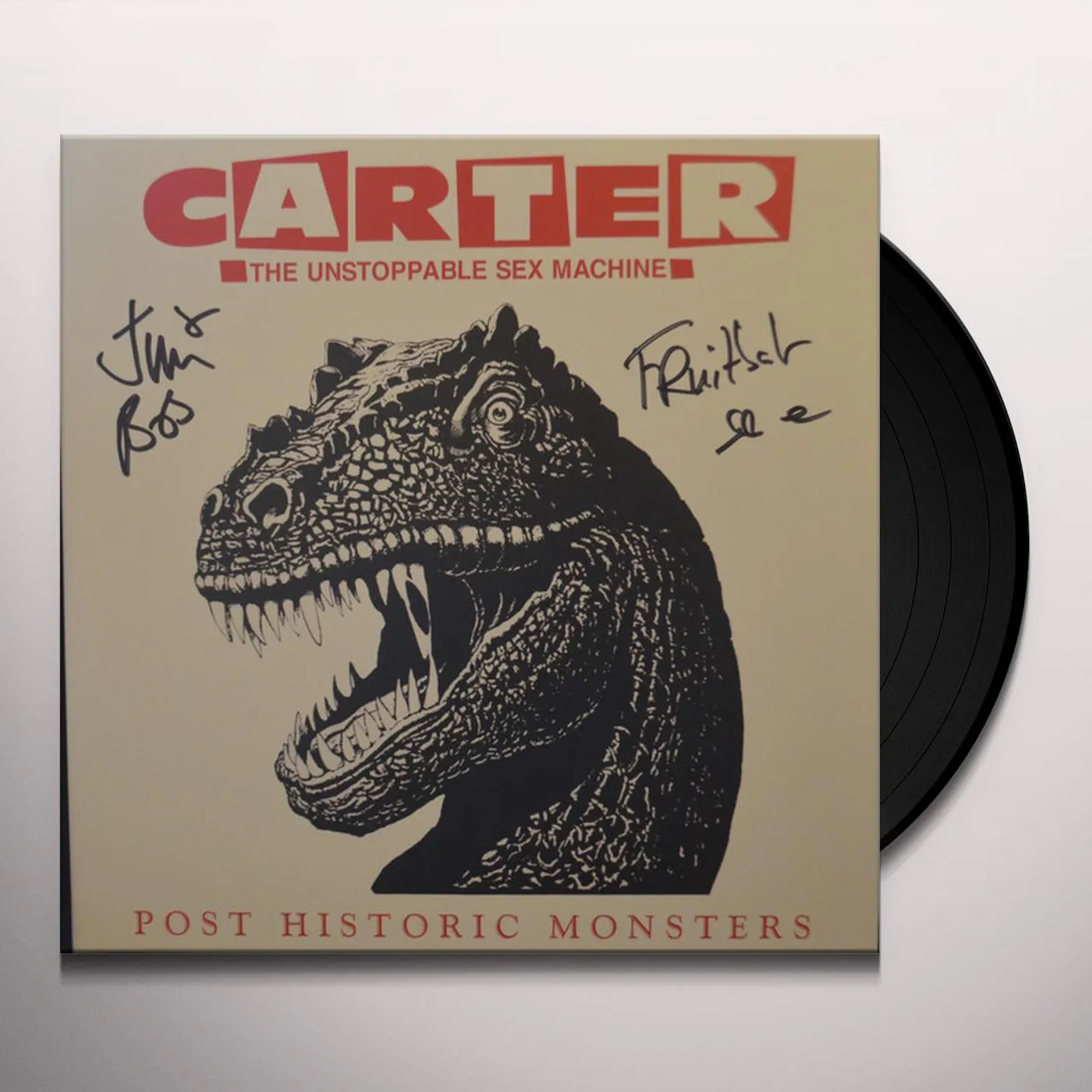 Carter The Unstoppable Sex Machine POST HISTORIC MONSTERS (RED & CLEAR VINYL) Vinyl Record