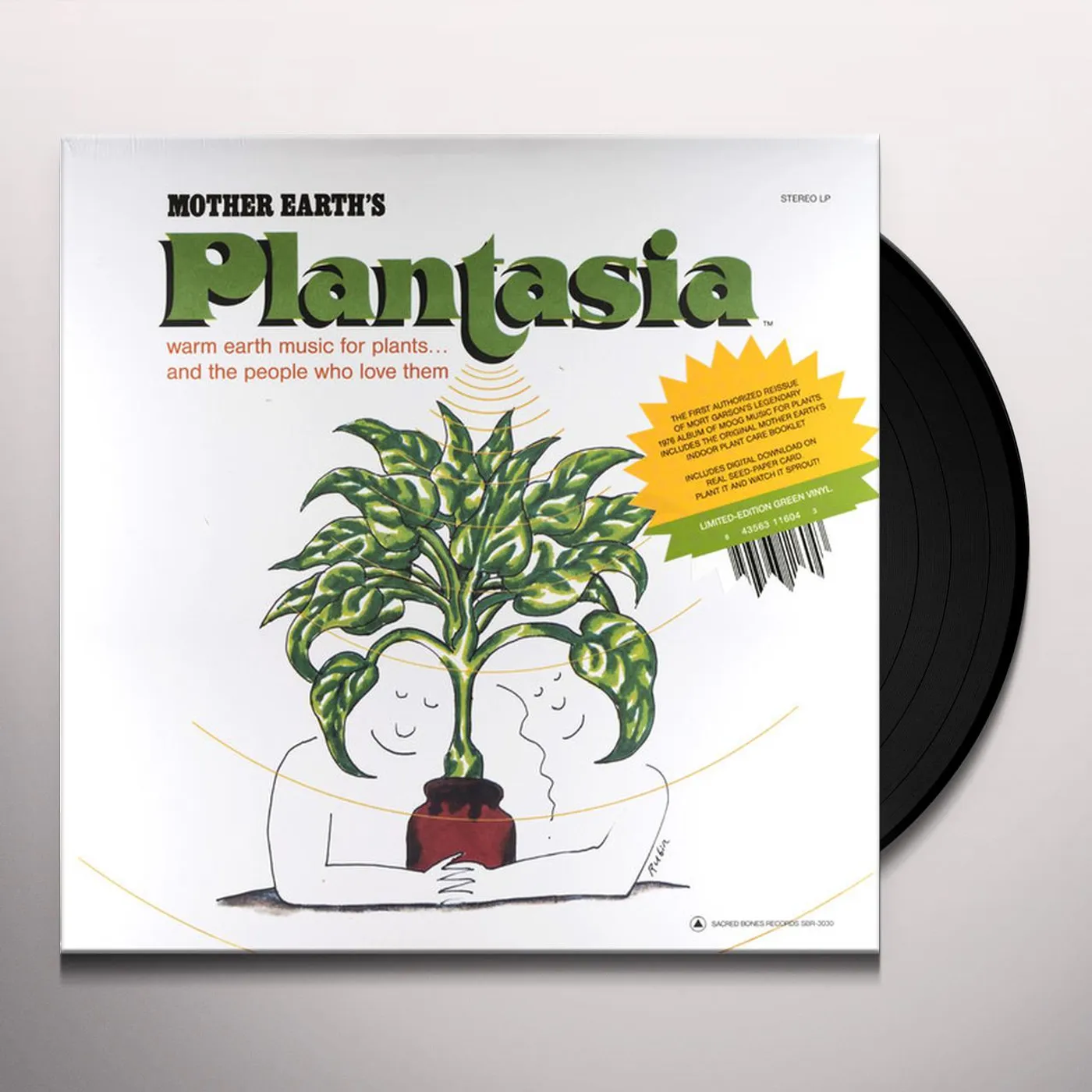 Mort Garson MOTHER EARTH'S PLANTASIA (COLOR VINYL) Vinyl Record