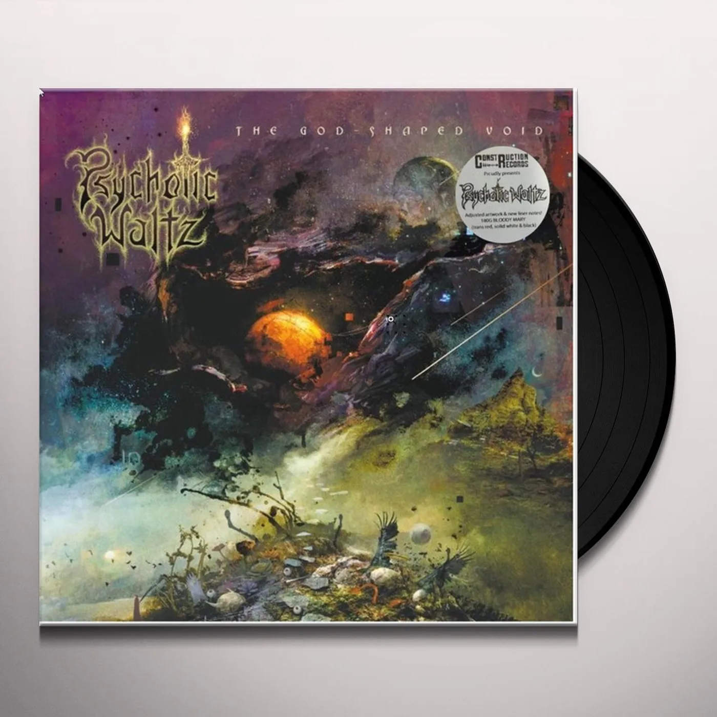 Psychotic Waltz GOD-SHAPED VOID (2LP/RED WHITE VINYL/180G) Vinyl Record