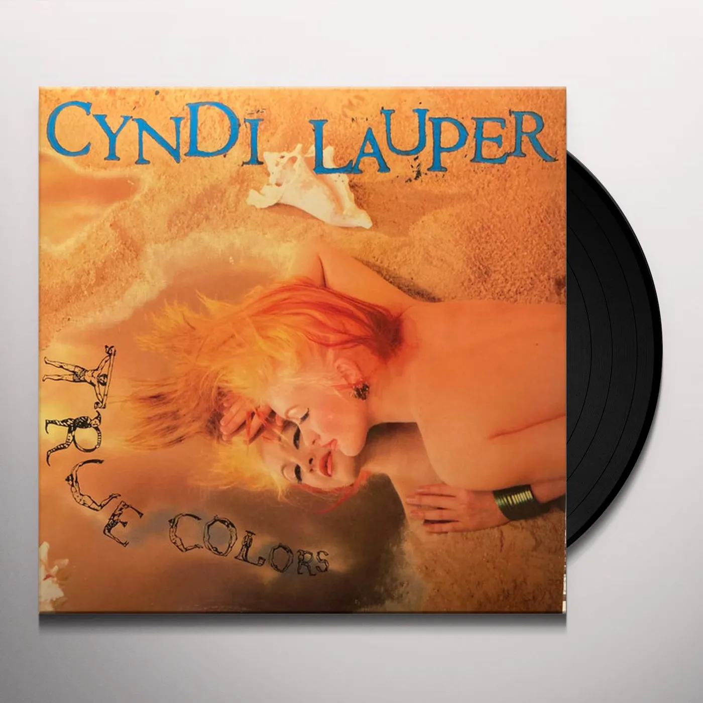 Cyndi Lauper TRUE COLORS (180G) Vinyl Record