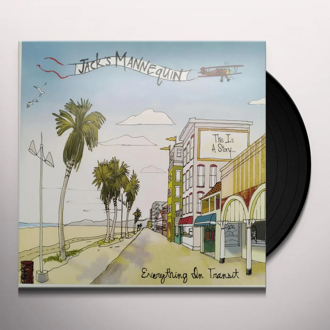 Jack's Mannequin Everything In Transit (180g/Insert/Import) Vinyl Record