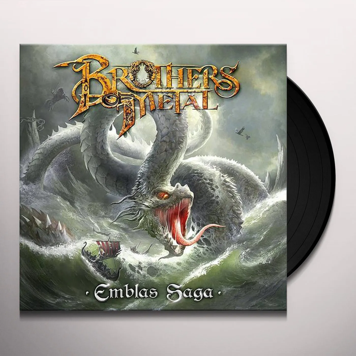 Brothers of Metal EMBLAS SAGA (CLEAR VINYL) Vinyl Record